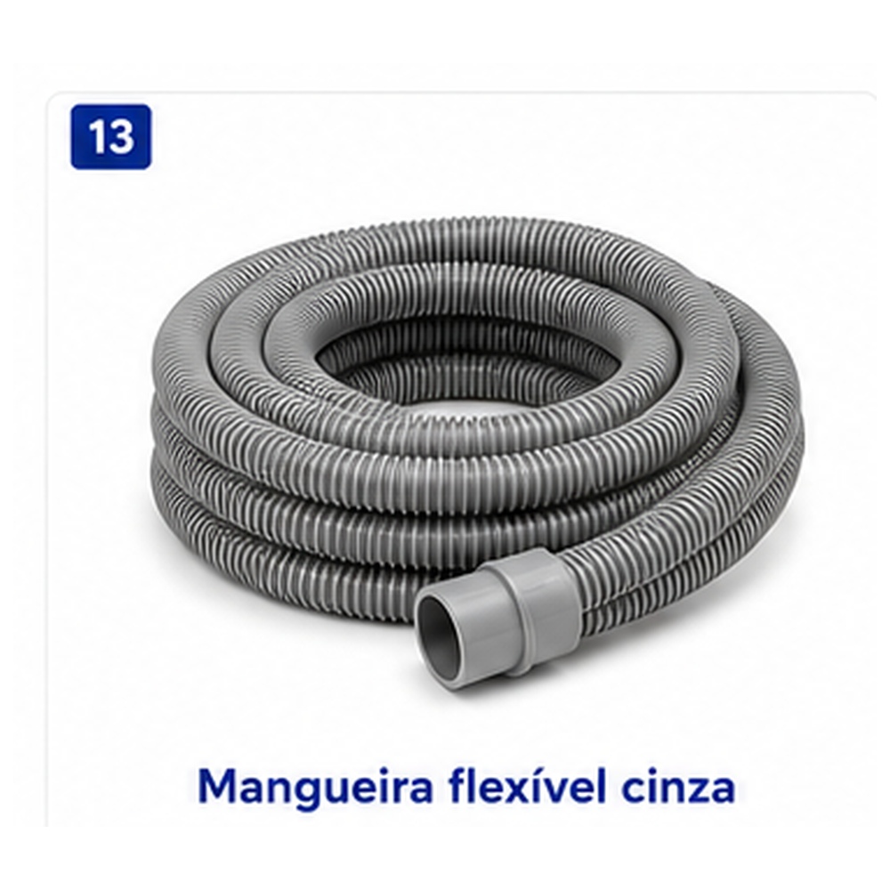 Mangueira Flexível Cinza